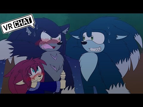 Multiverse Sonic and Brandy Meets Werehog Sonic In VRChat (WEREHOG MULTI?!?!)
