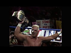 Sting Wins WCW World Heavyweight Title for 1st Time vs Lex Luger! (1992)