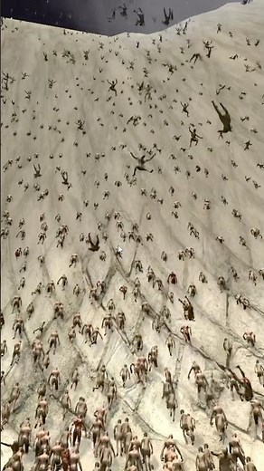 Zombies climbing the cliff! - Ultimate Epic Battle Simulator 2