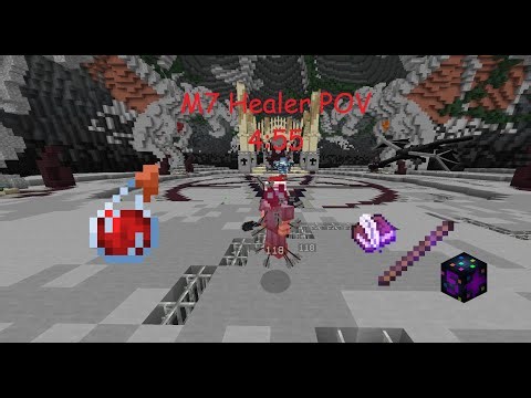 M7 4:55 Healer POV | Hypixel Skyblock