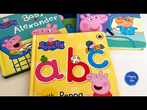 Peppa Pig Alphabet ABC ( Kids Books Read Aloud )
