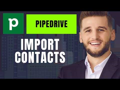 How To Import Contacts Into Pipedrive0