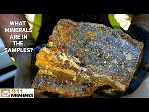 Mineral Identification From A Rich Silver, Lead, Zinc, Copper, Cadmium, Gold Deposit!