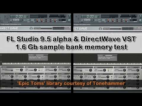 FL Studio 9.5 Memory Management - 64/32 bit bridged wrapper