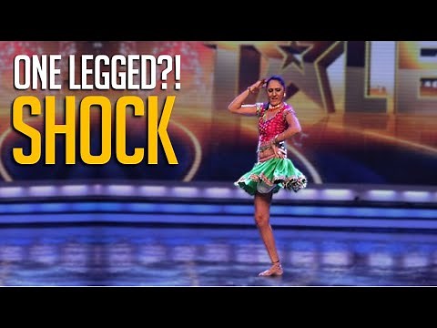 Indian Belly Dancer with One Leg SHOCKS the World!