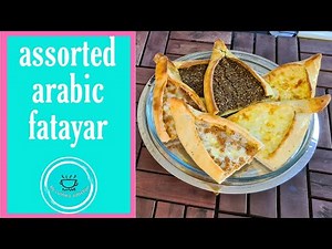 Assorted arabic fatayer