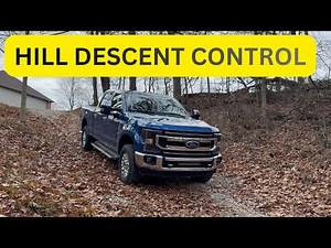 Ford Super Duty Hill Descent Control