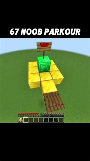 Can I finish this Noob Parkour? 😱