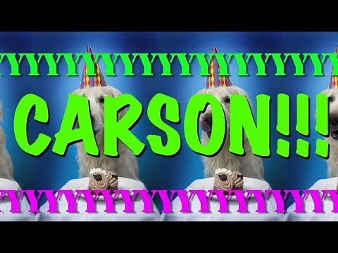 HAPPY BIRTHDAY CARSON! - EPIC Happy Birthday Song