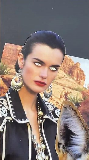 Desert Dream Collage! Modern Magazine Art in 60 Secs