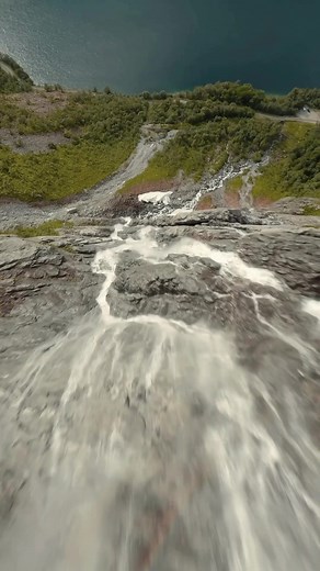 Exploring a Majestic Waterfall in Nature's Paradise