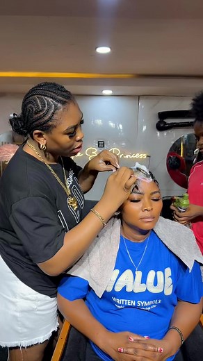 Princess hair touch on TikTok