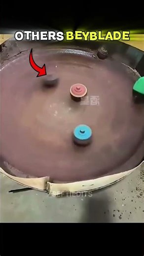 Normal Beyblade vs Chill Guy 🥶 #beyblade #moments #viral