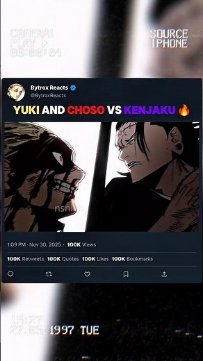 Yuki And Choso vs Kenjaku In Season 3 🔥 #jujutsukaisen #anime #animeedit #jjk