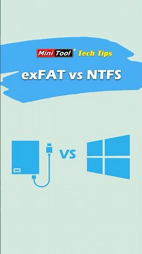 exFAT vs NTFS? Which One Should You Choose? #windowstips #filesystem