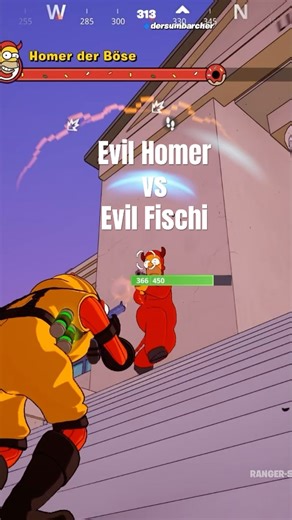 Evil Homer vs Evil Fischi #fortnite #panole #fortniteclips
