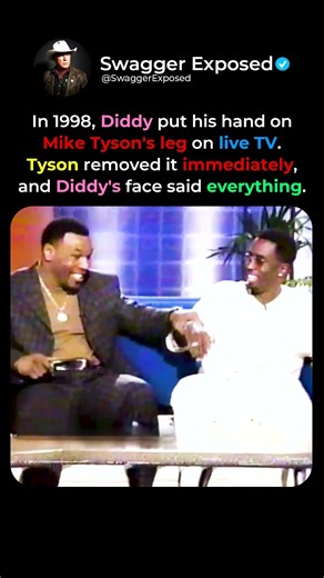 When Diddy Tried Touching Iron Mike Tyson on Live TV 😬🔥