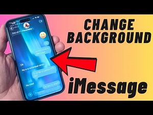 Change iMessage Background on iPhone (iOS 26 Tutorial)