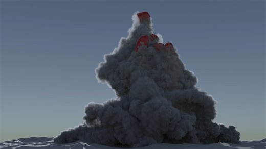 Large Scale Smoke [Houdini 19.5]