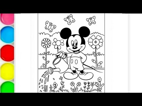 How to draw Mickey mouse , Mickey mouse clubhouse,Disney junior Mickey @disneyjunior