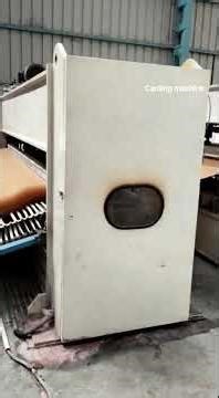 Non woven carding machine #machine