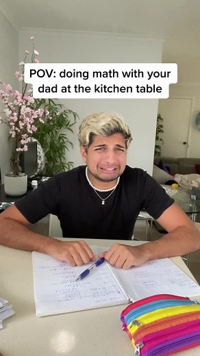 Math Fun with Dad in the Kitchen