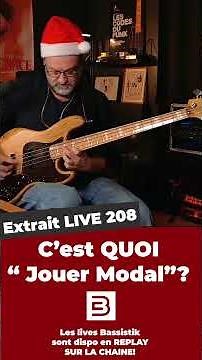 What is modal playing?