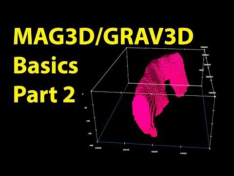 Field Modelling |UBC GIF: MAG3D/GRAV3D| Part 2: Firsts 3-D Magnetic Inversion