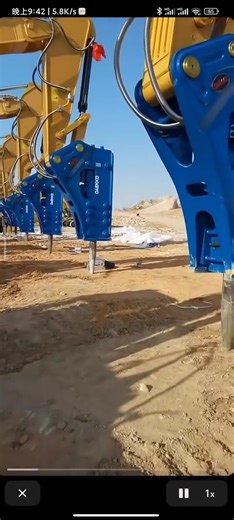 Heavy-Duty Breakers for Excavators 40-100 Tons
