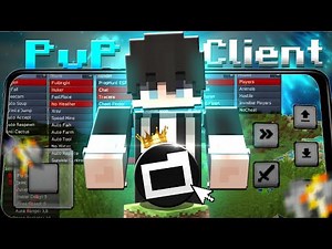 🤯The BEST PvP Client for MCPE 1.26+/bedrock || PvP UI for bedrock!!