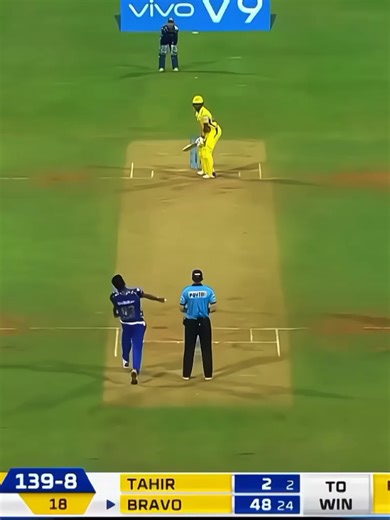 Exciting Cricket Match Finish by DJ Bravo