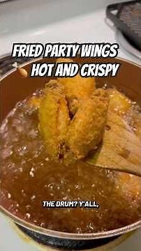 Crispy Fried Party Wings for a Family of 6 🍗🔥
