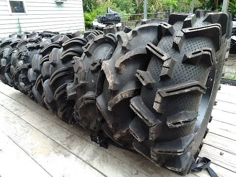 Huge Mud Tire Comparison ATV SXS