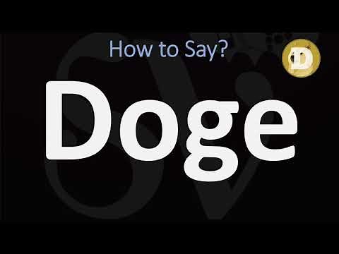 How to Pronounce Doge? (CORRECTLY)