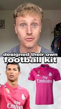 When Footballers Create Their OWN Football Kit 😱
