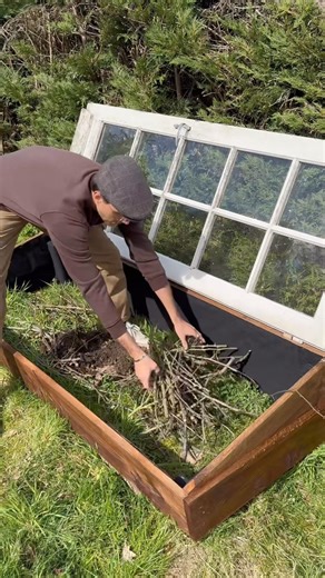 DIY Gardening mini hothouse asmr craft
