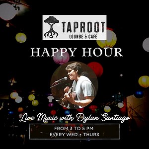 Taproot Lounge and Cafe Live Music Happy Hour with Dylan Santiago at Taproot Lounge & Cafe, Salem on 30th November, 2022