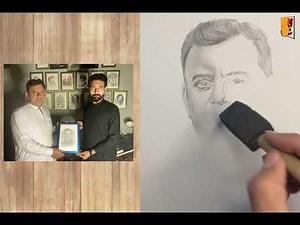 Yaseen Yousaf Zada Drawing | Graphite Sketch Process
