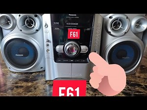 Panasonic brand F61 what is the reason and the solution