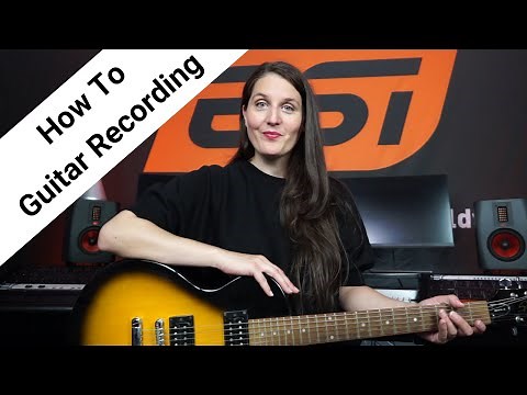 How to: Guitar Recording for beginners with MAYA22 USB and Bitwig Studio 8-Track