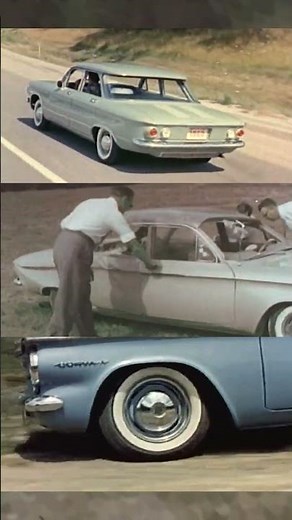 1960 Corvair Crash Test – GM Proves Unibody Safety