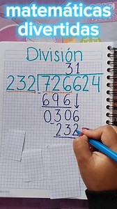 División de 3 cifras #matematicasprimaria #matematicasfaciles #matematicasdivertidas #matematicas | Matemáticas divertidas