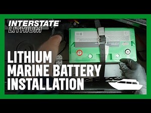 INTERSTATE BATTERIES I HOW TO INSTALL A LITHIUM MARINE BATTERY LIKE A PRO