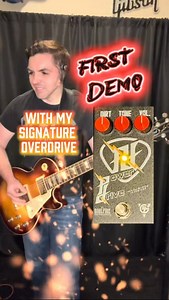 First demo playing my signature PD Power Drive pedal ⚡️⚡️⚡️⚡️ I love how this pedal has a natural drive. It’s designed with a wide gain range, smooth taper, and a soft clipping, amp-like feel. A combination of natural compression and a throaty midrange that produces rich drive tones. 🔥 Now taking pre-orders for a limited-edition of 50. Every pedal will be personally signed and numbered by me, and a portion of every sale is donated to @guitarsforvets to share the healing power of music. 🇺🇸 Shi