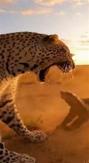 Fearless Strength vs Lightning Speed – Honey Badger vs Leopard | Epic Animal Clash