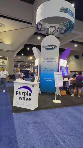 Last week's American Trucking Associations Management Conference and Exhibition was incredible! Purple Wave had a fantastic time connecting with industry leaders and talking all things trucks and equipment. Thank you to everyone who visited us at the San Diego Convention Center—here's to another successful show! #ATAConvention #PurpleWaveAuction #TruckAuction #FleetSales #NoReserve #TruckingIndustry #MCE25 | Purple Wave Auction