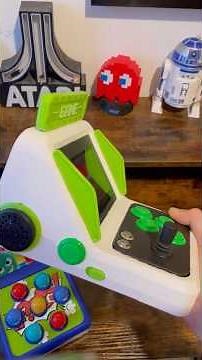 Mini arcade machine made from a whack a mole game