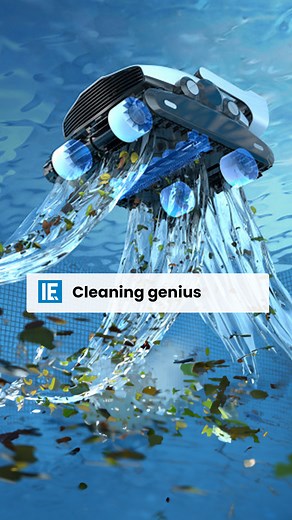 41K views · 218 reactions | Want a spotless pool without lifting a finger? Dive into the future of pool maintenance with P1 Max. #engineering | Interesting Engineering | Facebook