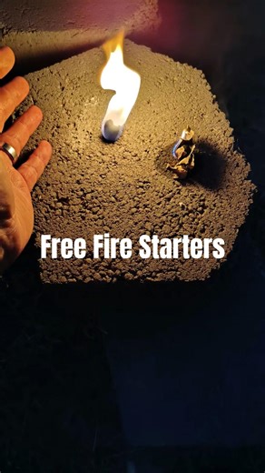 Make Homemade Fire Starters for Basically FREE #fire #survival