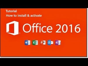 DOWNLOAD & INSTALL & ACTIVATE Microsoft Office 2016 Pro with 2019 Updates [100% Safe & FREE]